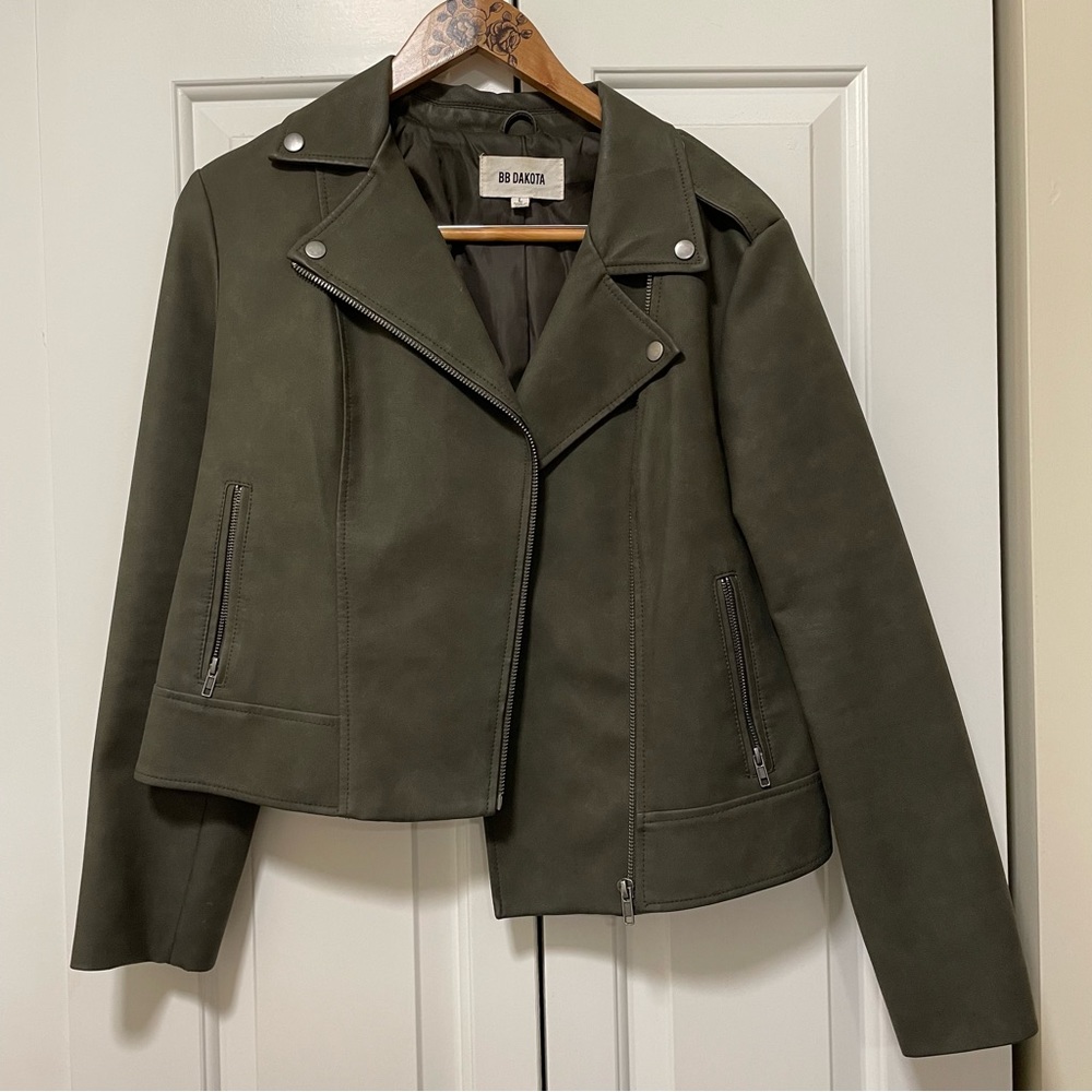 BB Dakota faux leather jacket